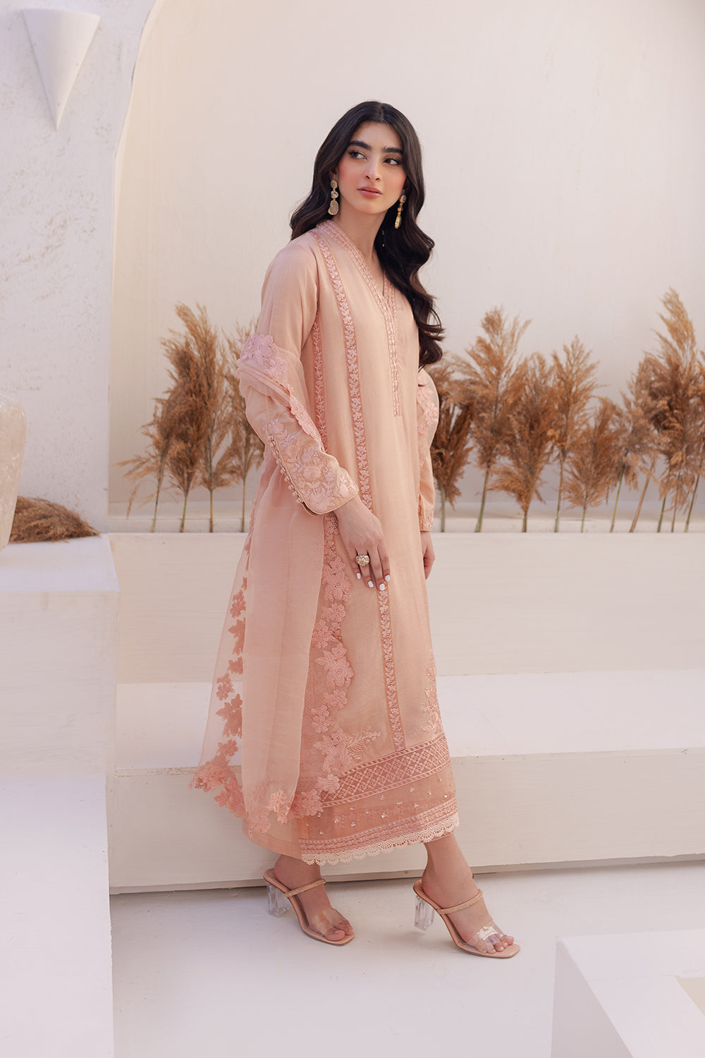 Azure | Ensembles Embroidered Formals | Sable Serenity by Azure - House of Maryam