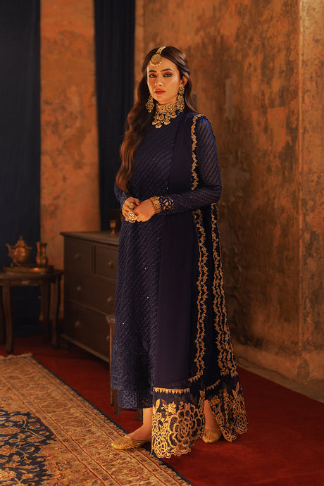 Azure | Ensembles Embroidered Formals | Aqua Serene by Azure - House of Maryam