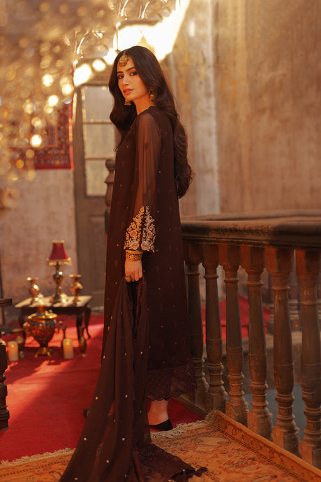 Azure | Ensembles Embroidered Formals | Amber Aura -  Azure Formal - Original Designer Dress - House of Maryam