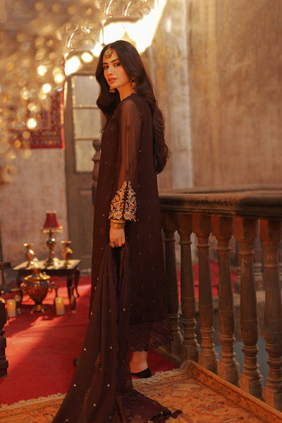 Azure | Ensembles Embroidered Formals | Amber Aura -  Azure Formal - Original Designer Dress - House of Maryam