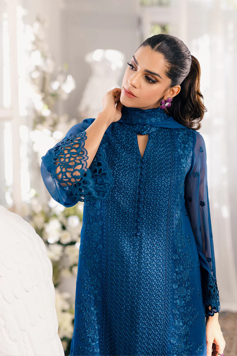 Azure | Ensembles Embroidered Formals | Galactic Glow by Azure - House of Maryam