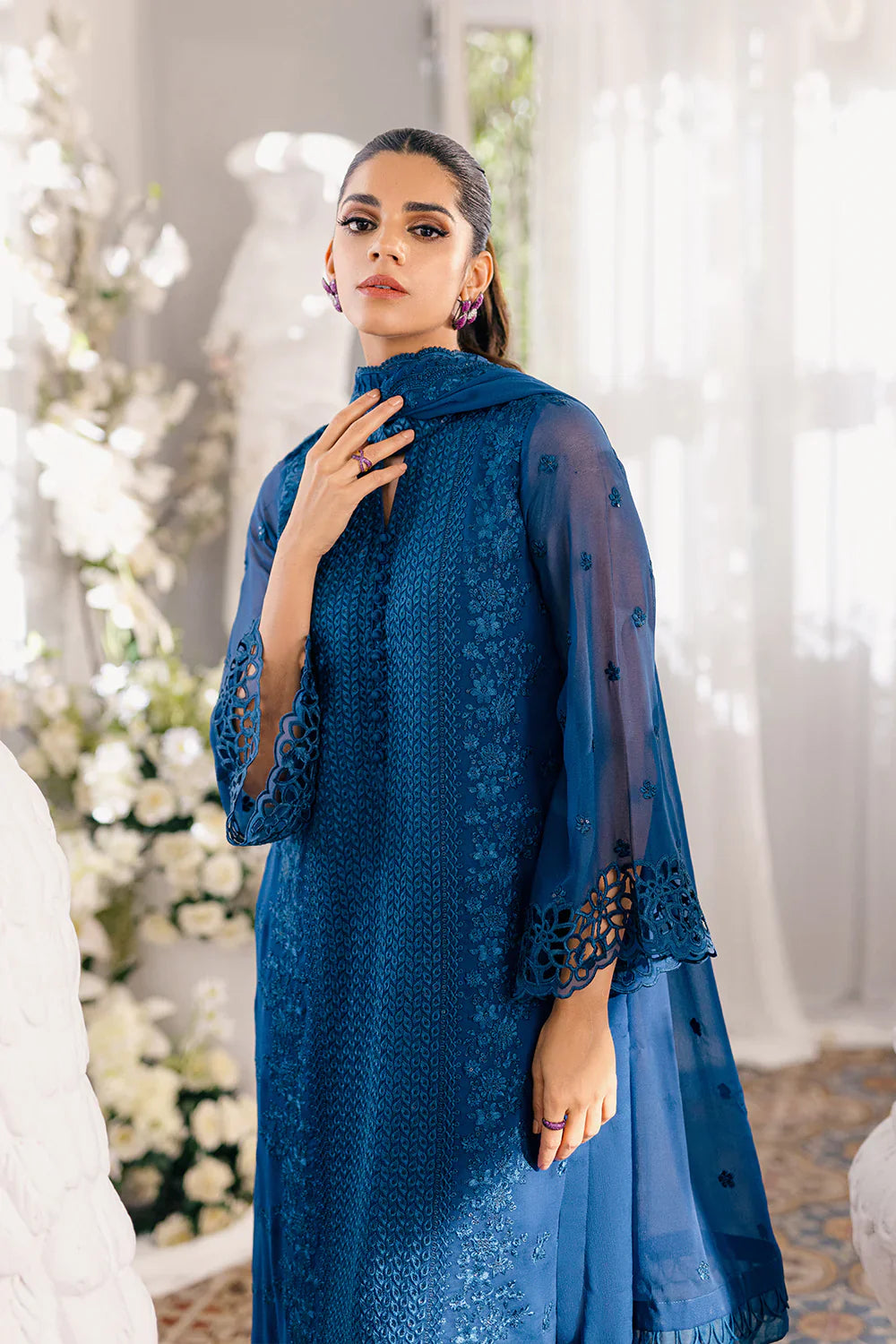 Azure | Ensembles Embroidered Formals | Galactic Glow by Azure - House of Maryam