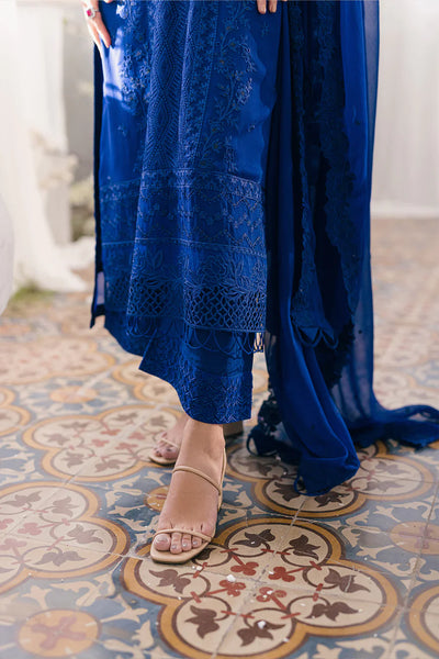 Azure | Ensembles Embroidered Formals | Iris Charm -  Azure Formal - Original Designer Dress - House of Maryam