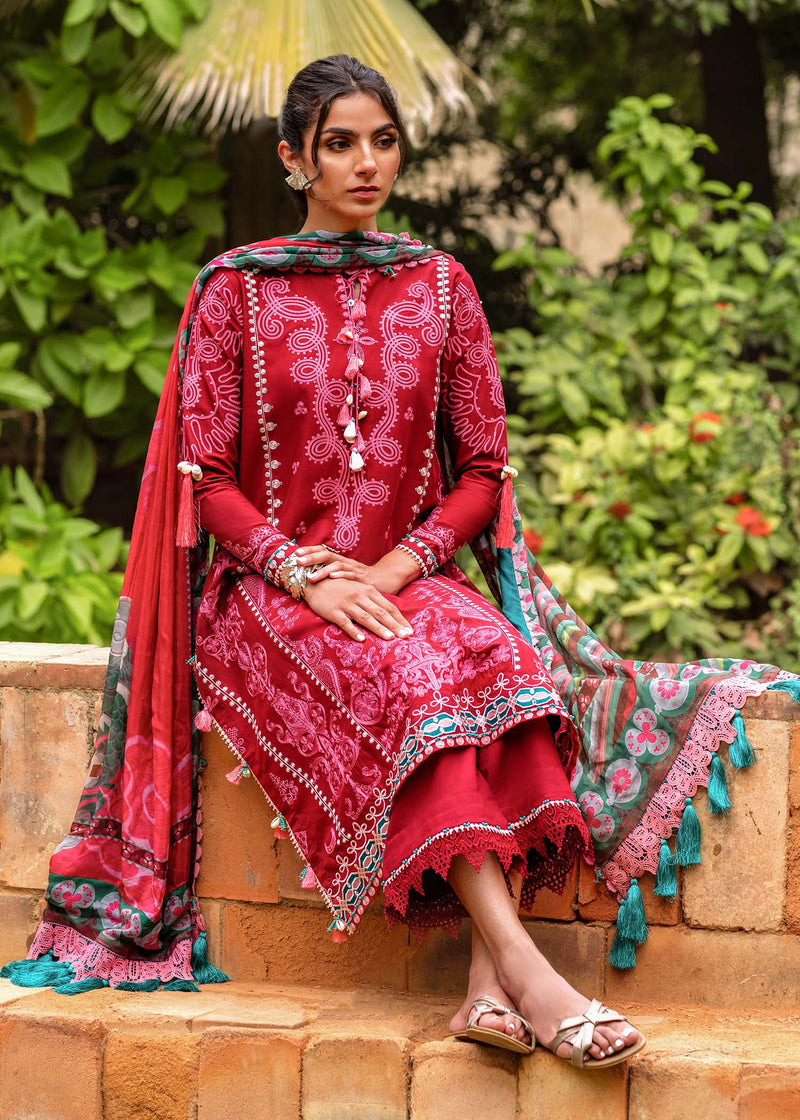 Sadaf Fawad Khan | Lawn 24 | Helen (B) by Designer Sadaf Fawad Khan - House of Maryam - Pakistani Designer Ethnic Wear in {{ shop.shopifyCountryName }}