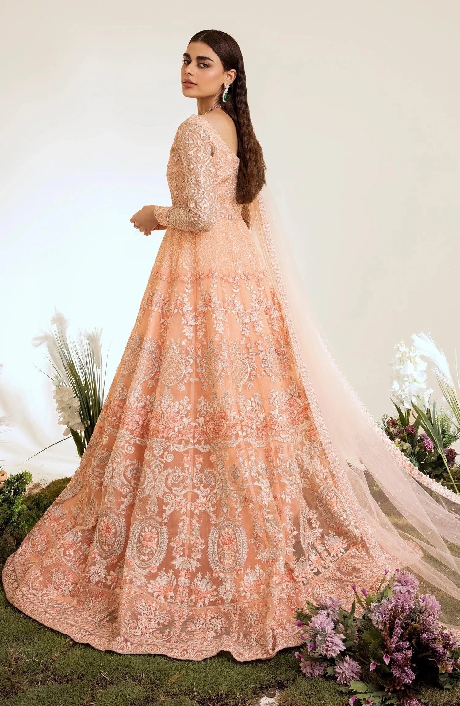 Maryum N Maria | The Brides 23 | Sushi Kiss (MS23-532) by Designer Maryum N Maria - House of Maryam - Pakistani Designer Ethnic Wear in {{ shop.shopifyCountryName }}