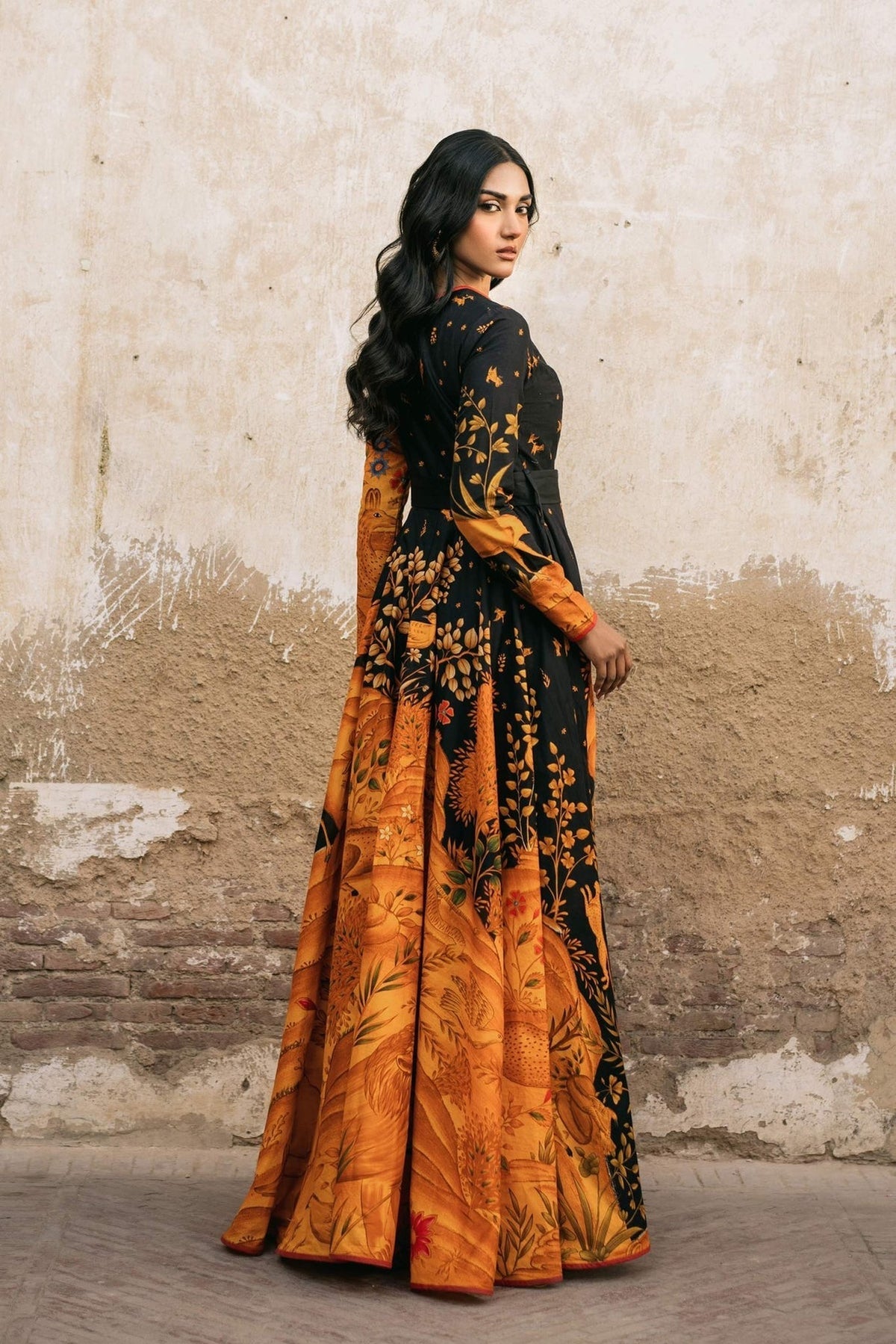 Fahad Hussayn | Lawn Banger | Baburnama -  Fahad Hussayn Ladies Clothes - Original Designer Dress - House of Maryam