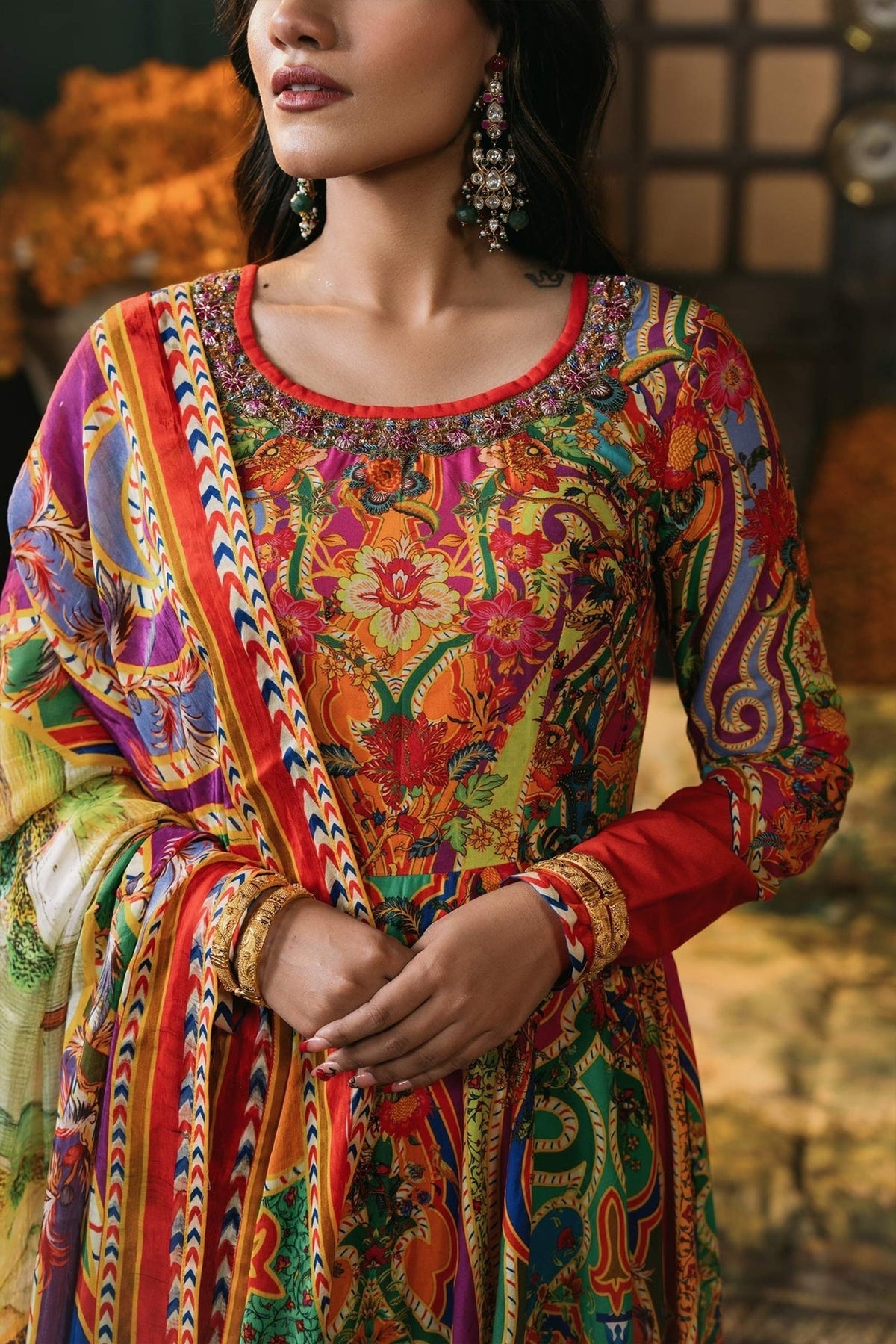 Fahad Hussayn | Lawn Banger | Bali Pal -  Fahad Hussayn Ladies Clothes - Original Designer Dress - House of Maryam