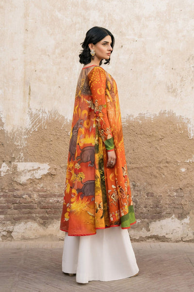 Fahad Hussayn | Lawn Banger | Baori -  Fahad Hussayn Ladies Clothes - Original Designer Dress - House of Maryam