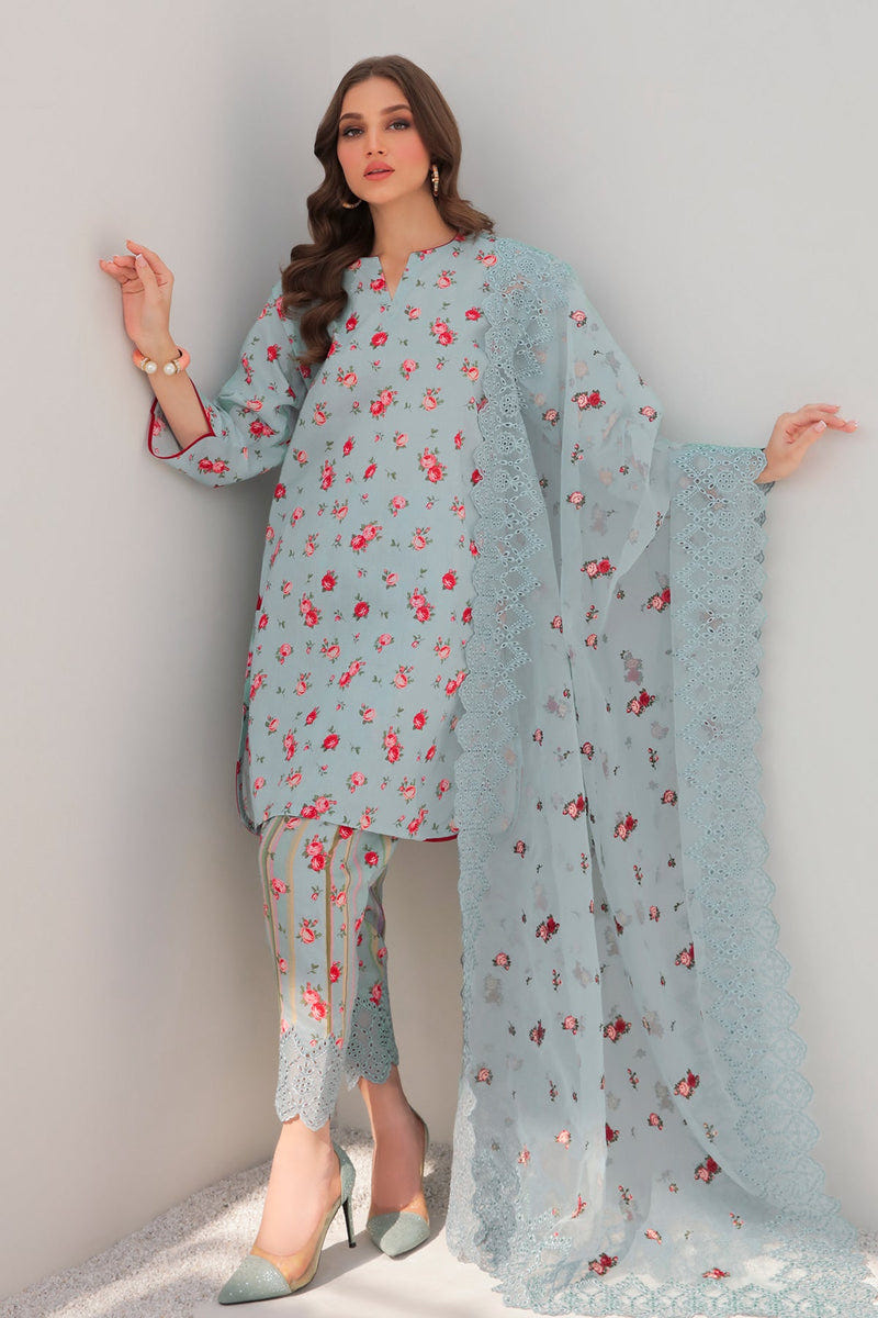 Baroque | Lawn Collection 24 | UF-305 -  Baroque Luxury - Original Designer Dress - House of Maryam