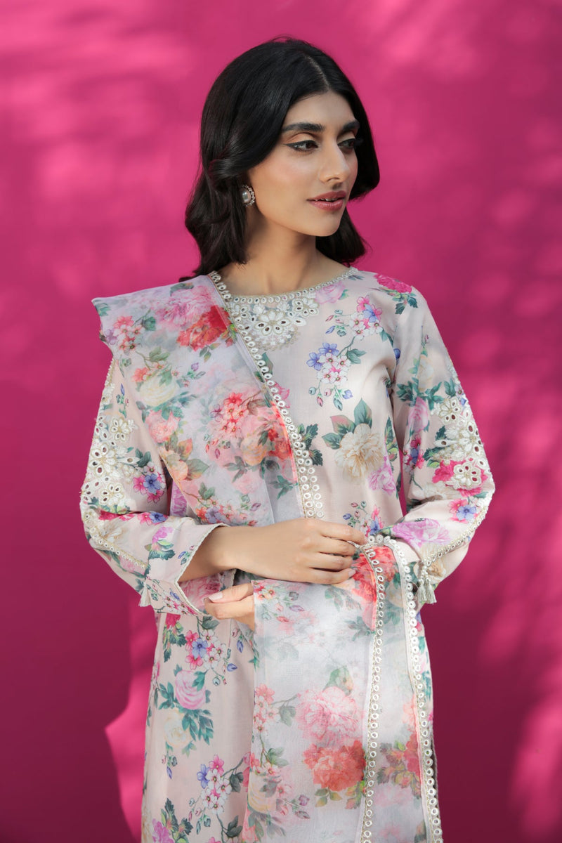 Baroque | Lawn Collection 24 | UF-191 -  Baroque Luxury - Original Designer Dress - House of Maryam