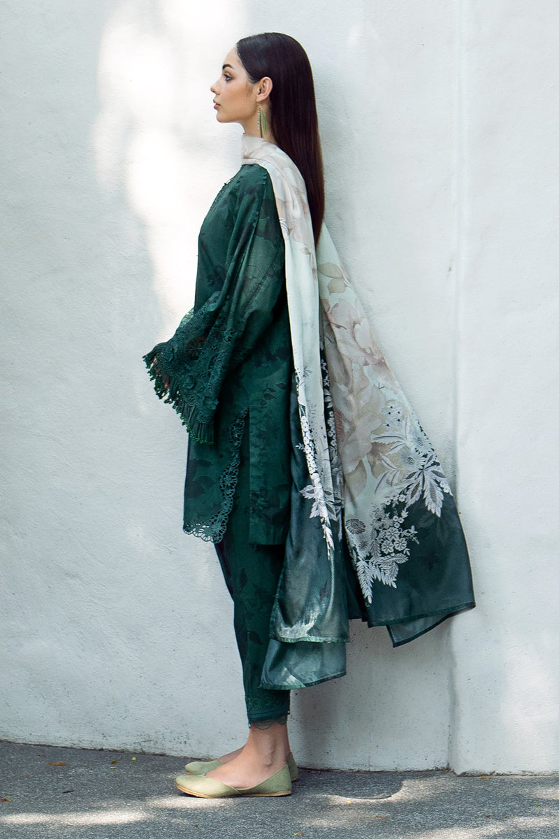Baroque | Lawn Collection 24 | UF-546 -  Baroque Luxury - Original Designer Dress - House of Maryam