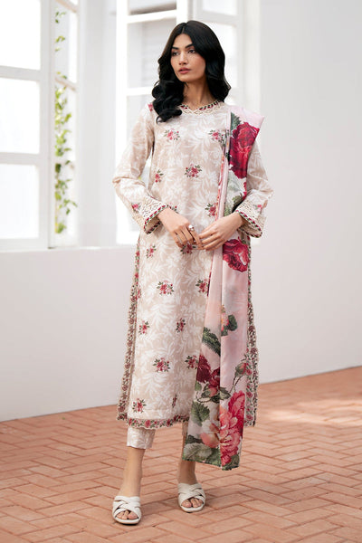 Baroque | Lawn Collection 24 | UF-535 -  Baroque Luxury - Original Designer Dress - House of Maryam