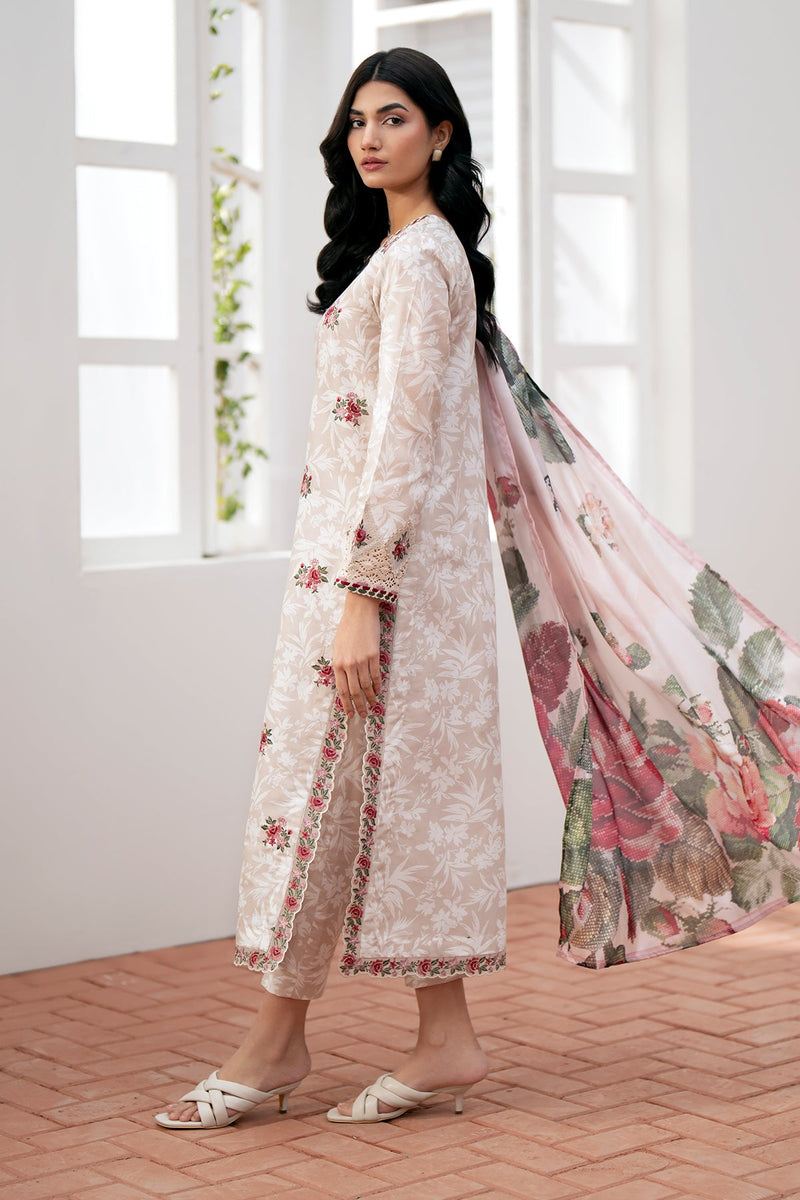 Baroque | Lawn Collection 24 | UF-535 -  Baroque Luxury - Original Designer Dress - House of Maryam