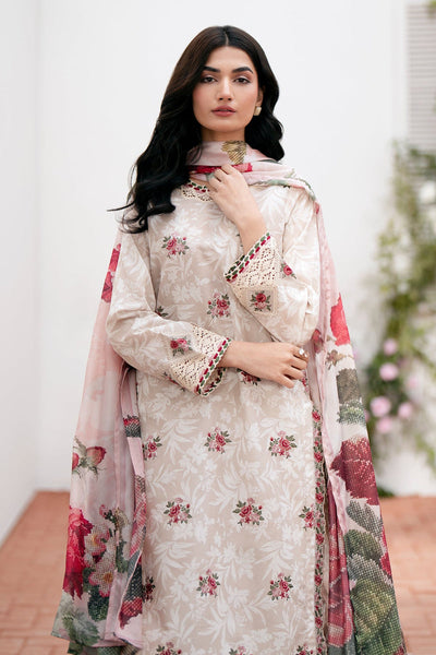 Baroque | Lawn Collection 24 | UF-535 -  Baroque Luxury - Original Designer Dress - House of Maryam
