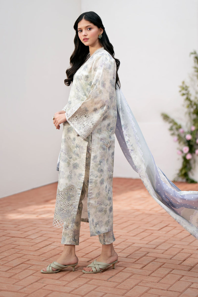 Baroque | Lawn Collection 24 | UF-536 -  Baroque Luxury - Original Designer Dress - House of Maryam