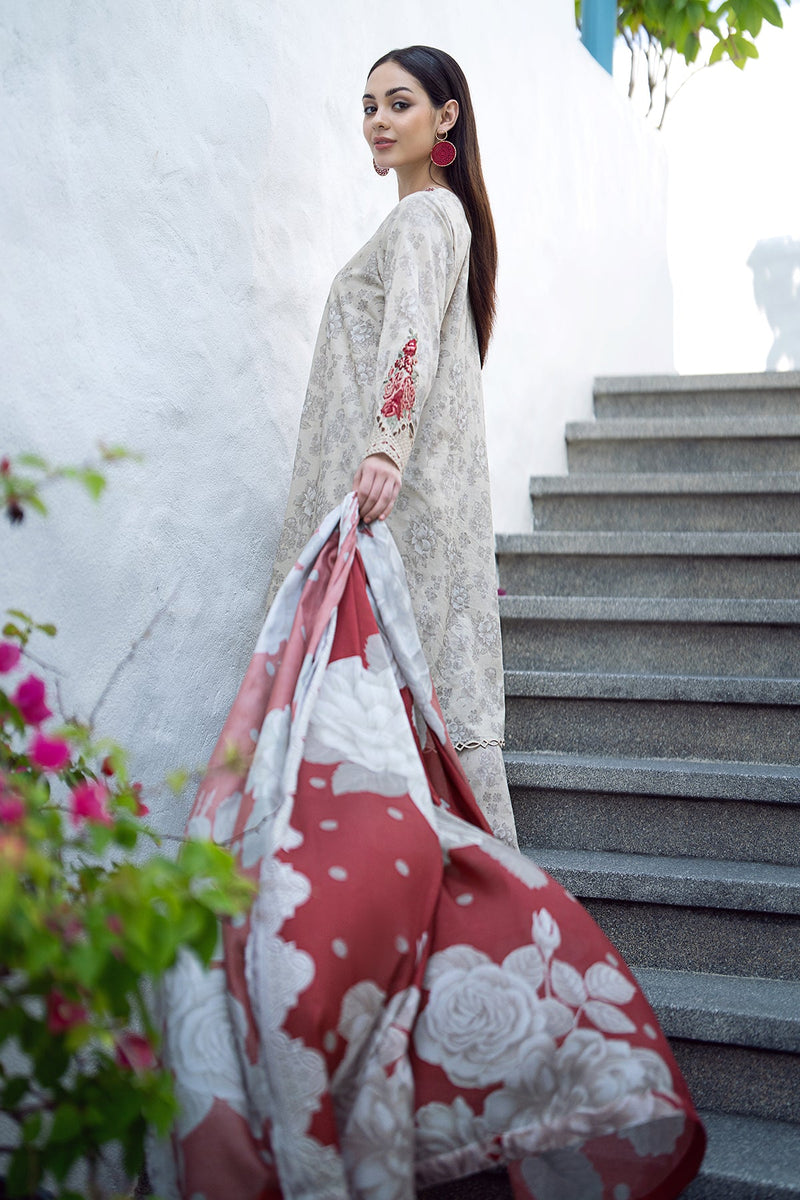 Baroque | Lawn Collection 24 | UF-549 -  Baroque Luxury - Original Designer Dress - House of Maryam