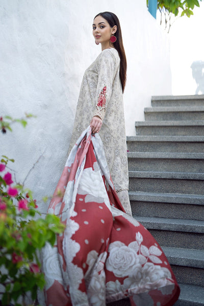 Baroque | Lawn Collection 24 | UF-549 -  Baroque Luxury - Original Designer Dress - House of Maryam