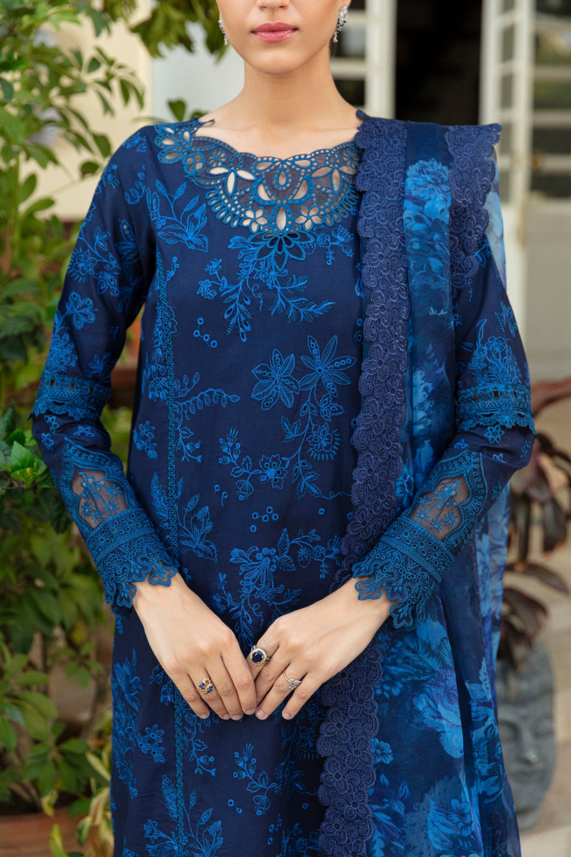 Baroque | Lawn Collection 24 | UF-380 -  Baroque Luxury - Original Designer Dress - House of Maryam