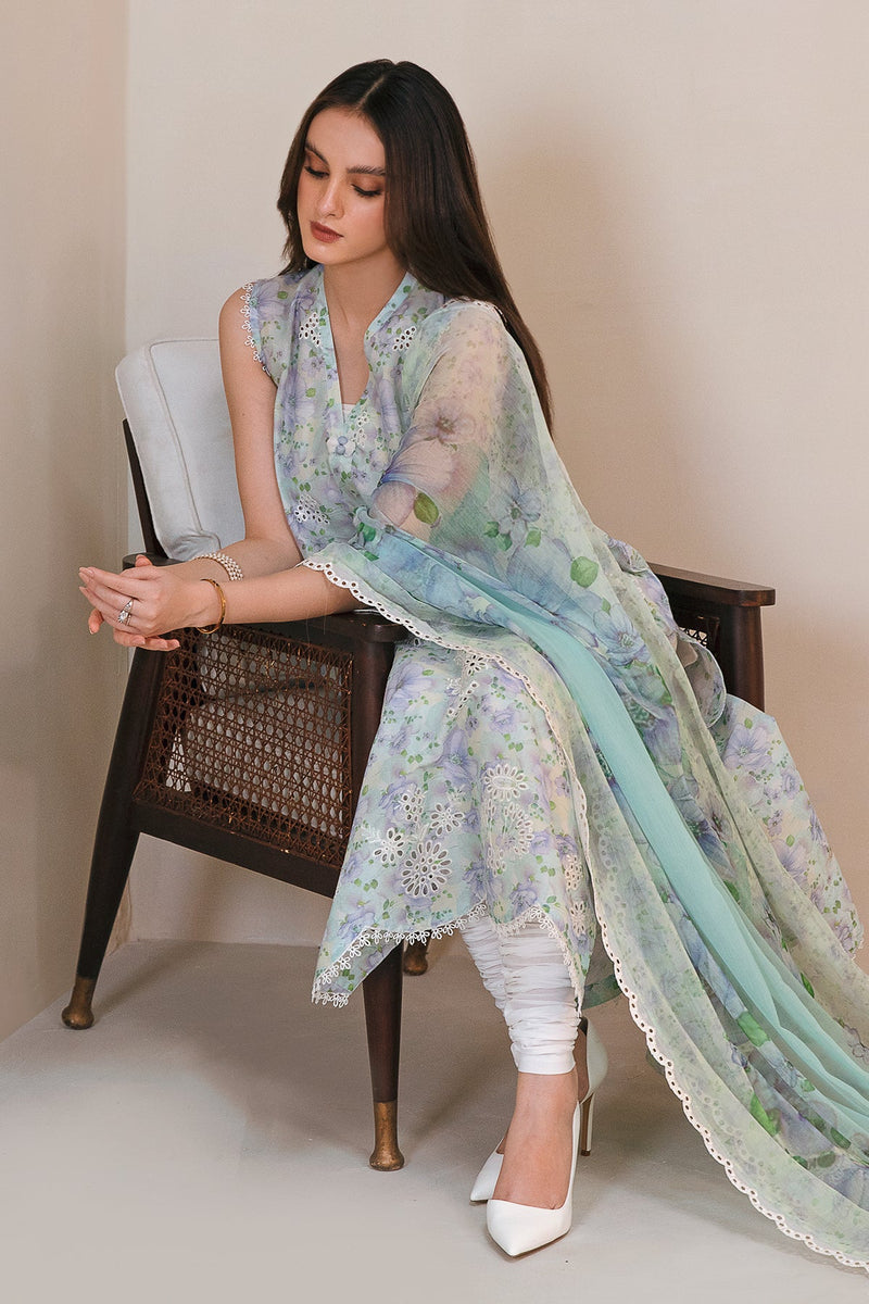 Baroque | Lawn Collection 24 | UF-357 -  Baroque Luxury - Original Designer Dress - House of Maryam