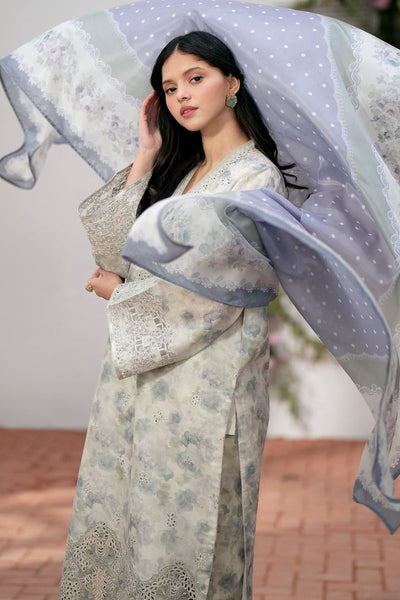 Baroque | Lawn Collection 24 | UF-536 -  Baroque Luxury - Original Designer Dress - House of Maryam