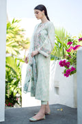 Baroque | Lawn Collection 24 | UF-550 -  Baroque Luxury -  House of Maryam