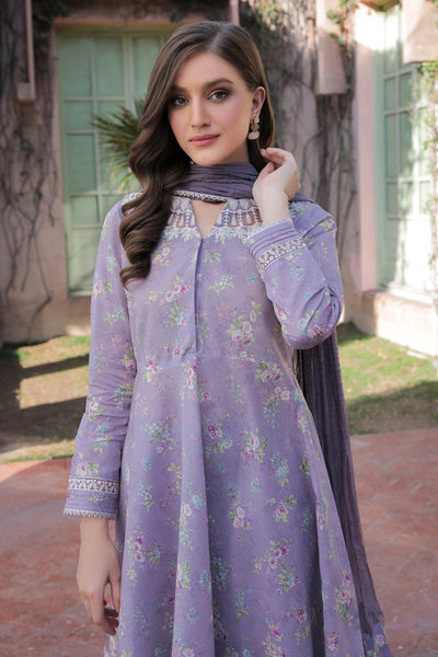 Baroque | Lawn Collection 24 | UF-324 -  Baroque Luxury - Original Designer Dress - House of Maryam