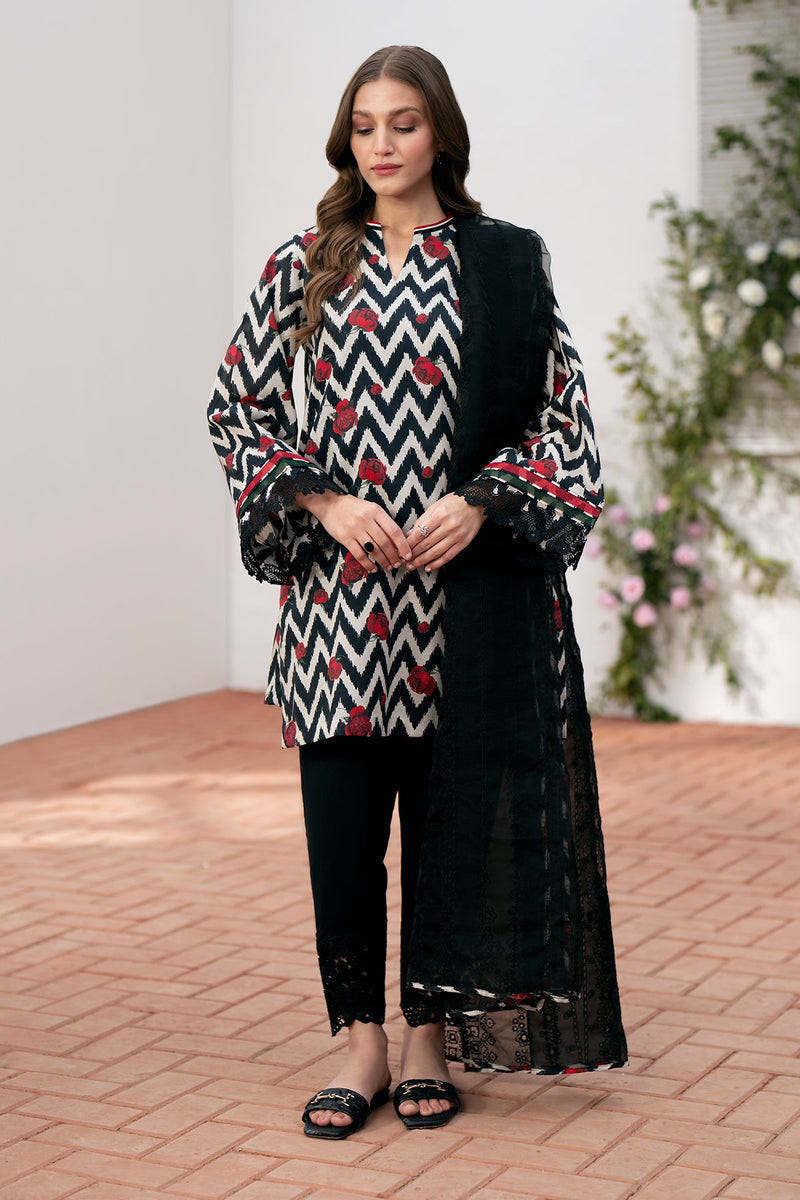 Baroque | Lawn Collection 24 | UF-537 -  Baroque Luxury - Original Designer Dress - House of Maryam