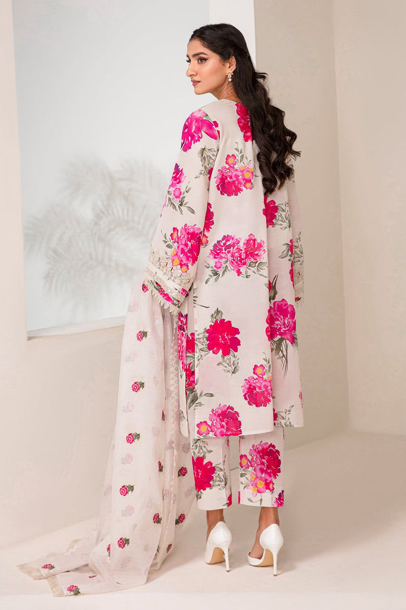 Baroque | Lawn Collection 24 | UF-347 -  Baroque Luxury -  House of Maryam