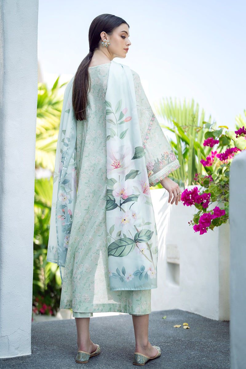 Baroque | Lawn Collection 24 | UF-550 -  Baroque Luxury -  House of Maryam