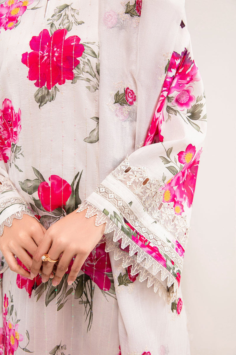 Baroque | Lawn Collection 24 | UF-347 -  Baroque Luxury -  House of Maryam