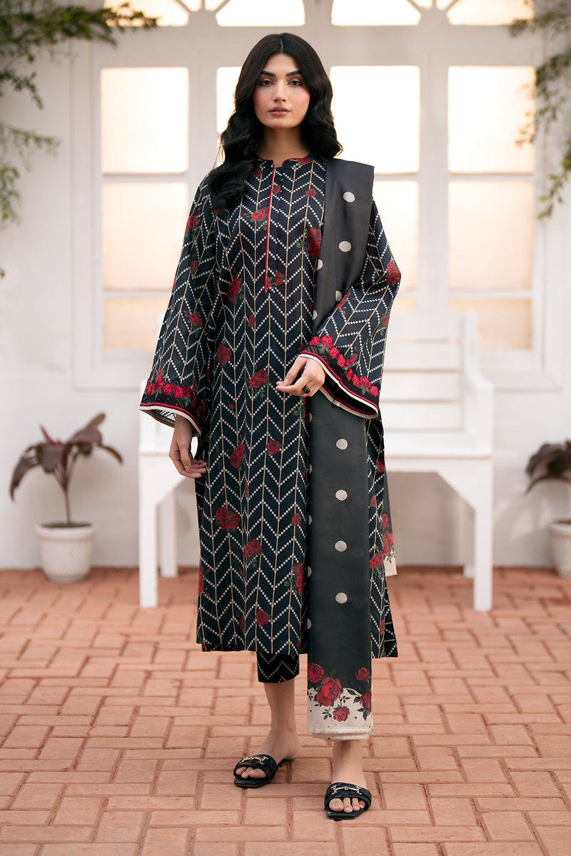 Baroque | Lawn Collection 24 | UF-538 -  Baroque Luxury - Original Designer Dress - House of Maryam