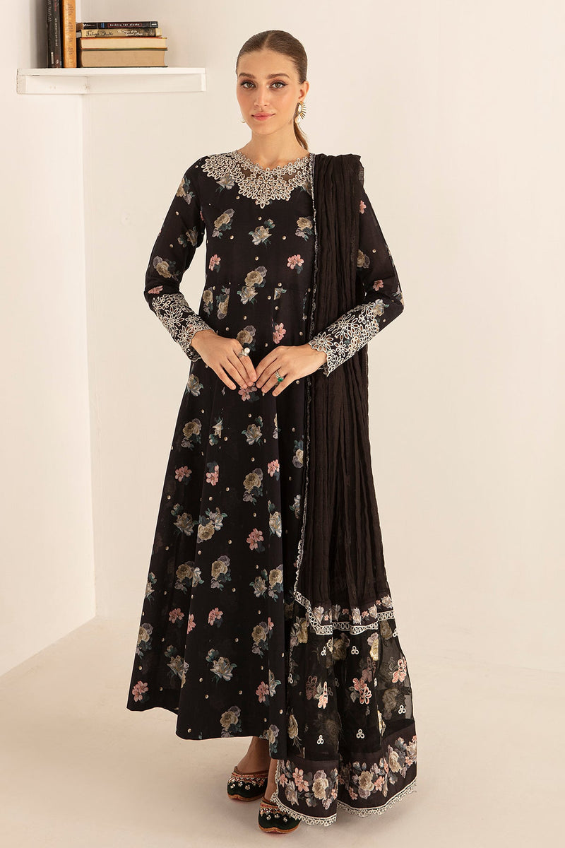 Baroque | Lawn Collection 24 | UF-406 -  Baroque Luxury - Original Designer Dress - House of Maryam