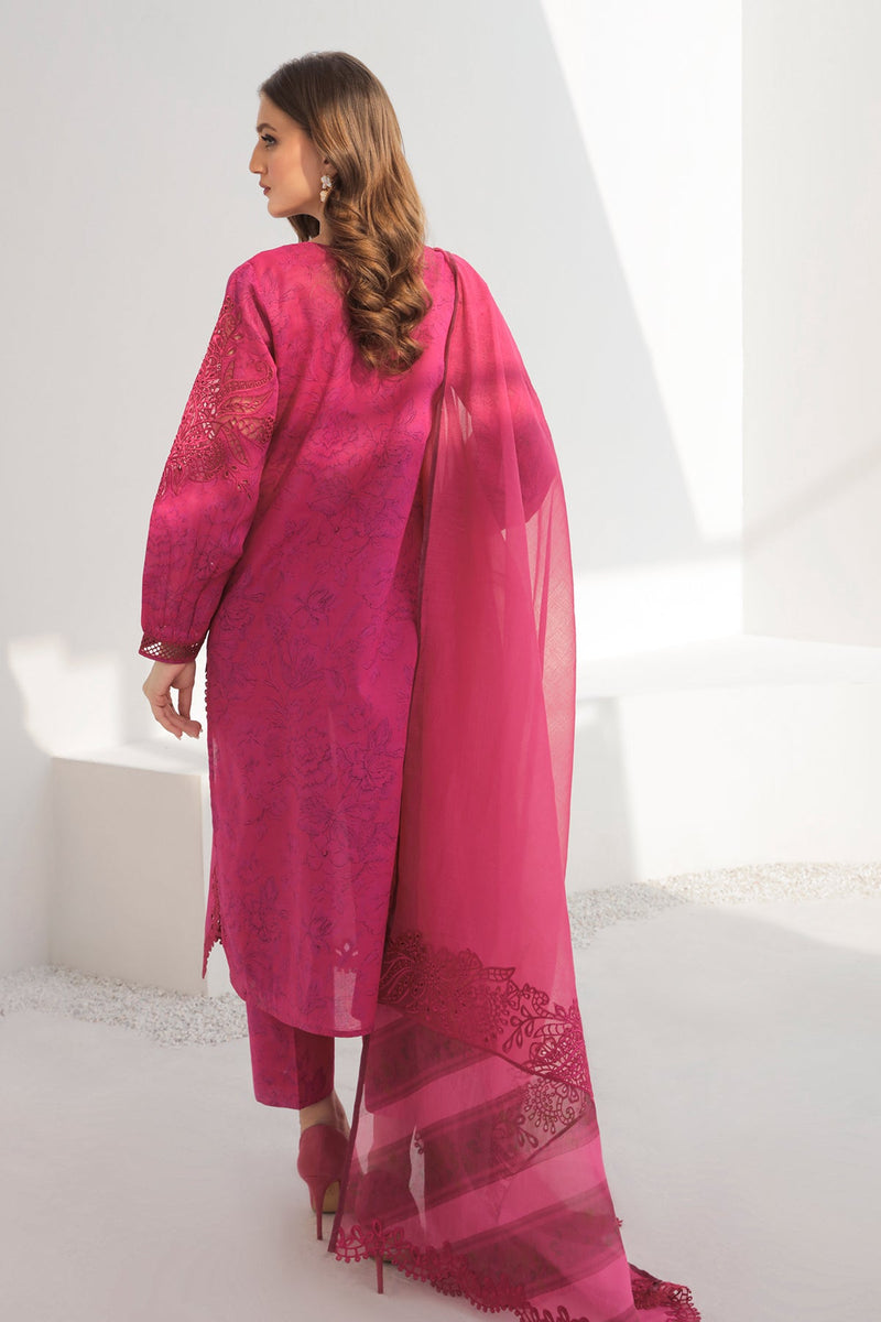 Baroque | Lawn Collection 24 | UF-308 -  Baroque Luxury - Original Designer Dress - House of Maryam