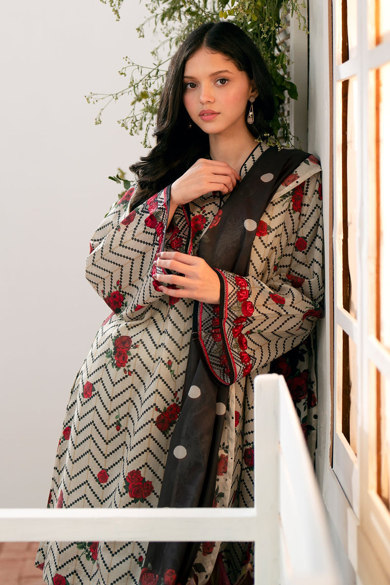 Baroque | Lawn Collection 24 | UF-539 -  Baroque Luxury - Original Designer Dress - House of Maryam
