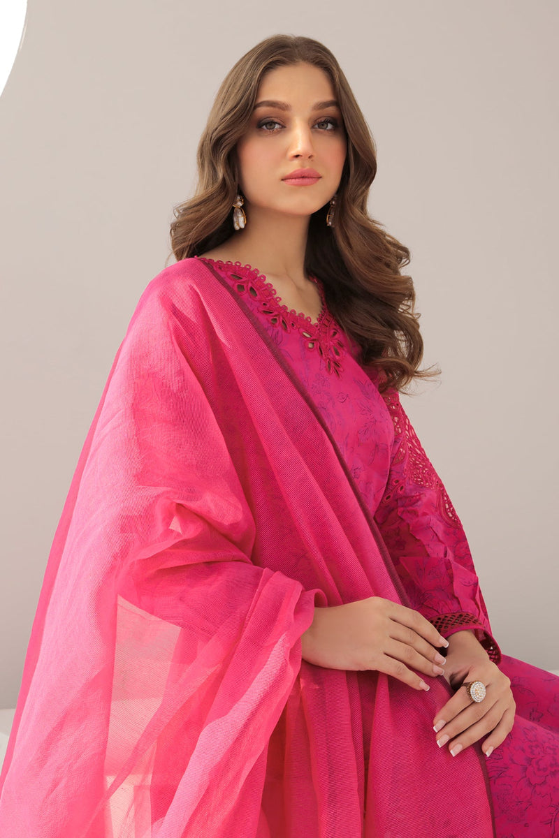 Baroque | Lawn Collection 24 | UF-308 -  Baroque Luxury - Original Designer Dress - House of Maryam