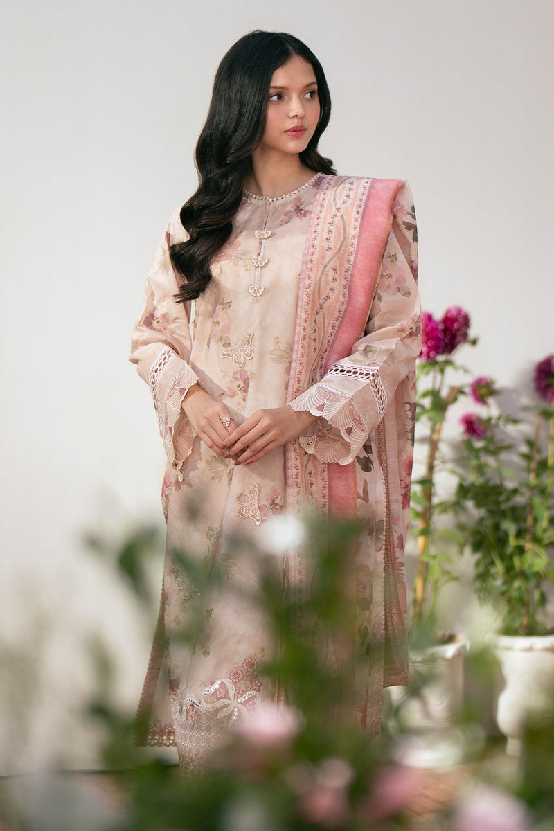 Baroque | Lawn Collection 24 | UF-527 -  Baroque Luxury - Original Designer Dress - House of Maryam