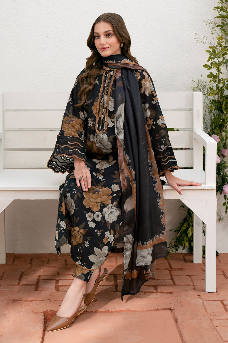 Baroque | Lawn Collection 24 | UF-540 -  Baroque Luxury - Original Designer Dress - House of Maryam