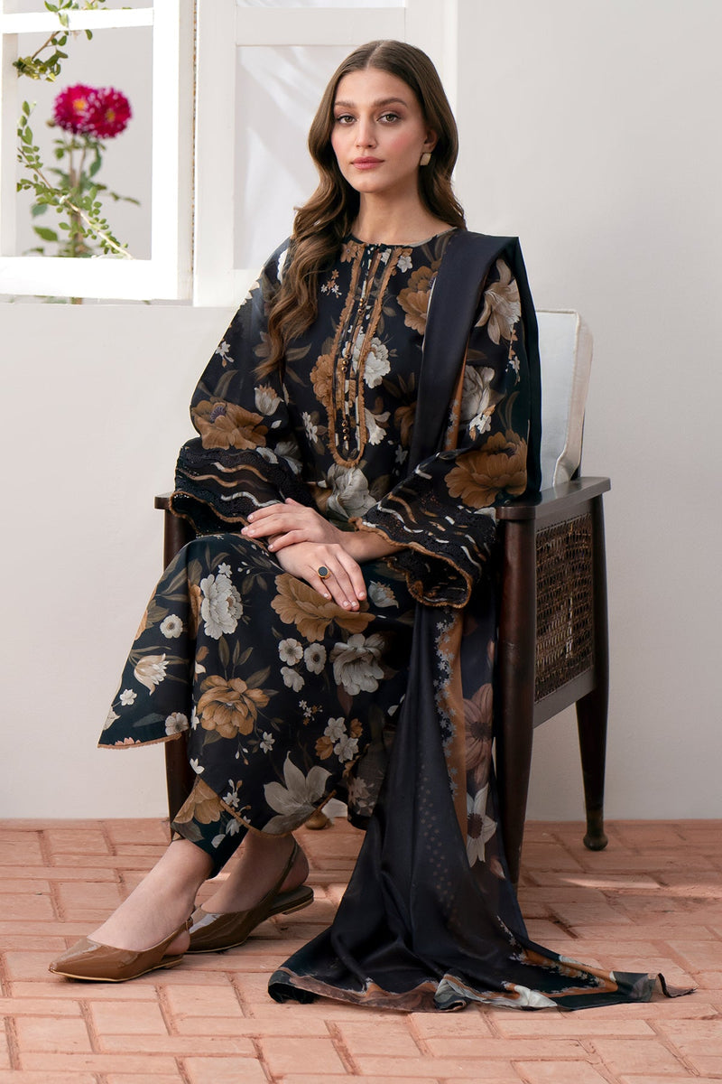 Baroque | Lawn Collection 24 | UF-540 by Designer Baroque - House of Maryam - Pakistani Designer Ethnic Wear in {{ shop.shopifyCountryName }}