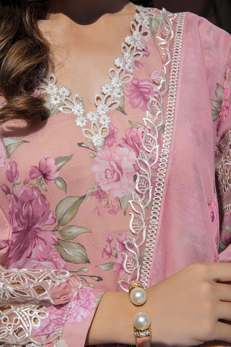 Baroque | Lawn Collection 24 | UF-315 -  Baroque Luxury - Original Designer Dress - House of Maryam