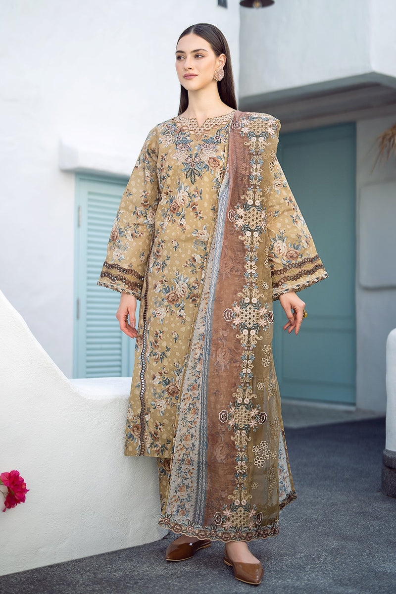 Baroque | Lawn Collection 24 | UF-553 by Designer Baroque - House of Maryam - Pakistani Designer Ethnic Wear in {{ shop.shopifyCountryName }}