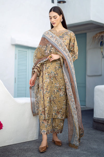 Baroque | Lawn Collection 24 | UF-553 -  Baroque Luxury - Original Designer Dress - House of Maryam