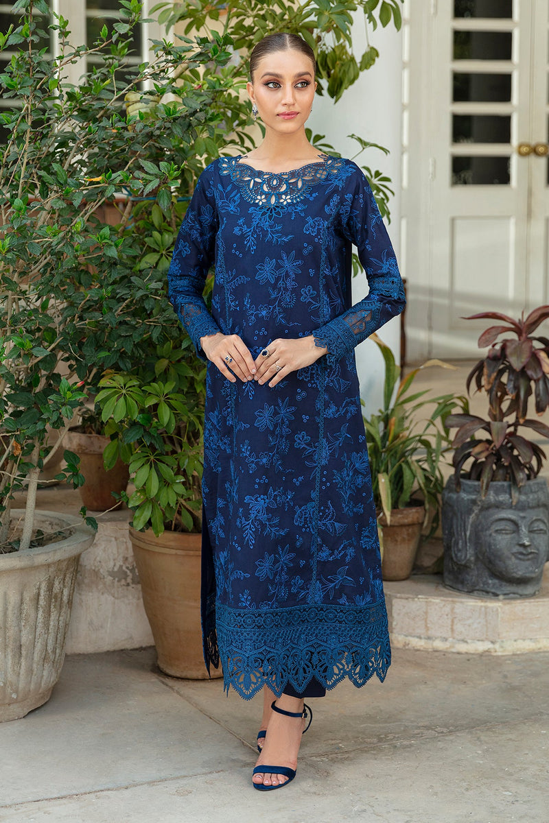Baroque | Lawn Collection 24 | UF-380 -  Baroque Luxury - Original Designer Dress - House of Maryam