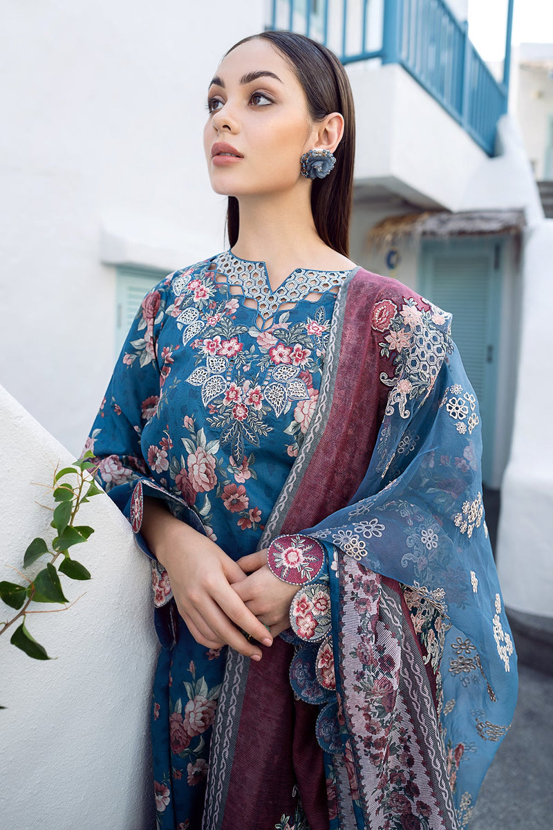 Baroque | Lawn Collection 24 | UF-554 by Designer Baroque - House of Maryam - Pakistani Designer Ethnic Wear in {{ shop.shopifyCountryName }}