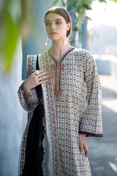 Baroque | Lawn Collection 24 | UF-555 -  Baroque Luxury - Original Designer Dress - House of Maryam