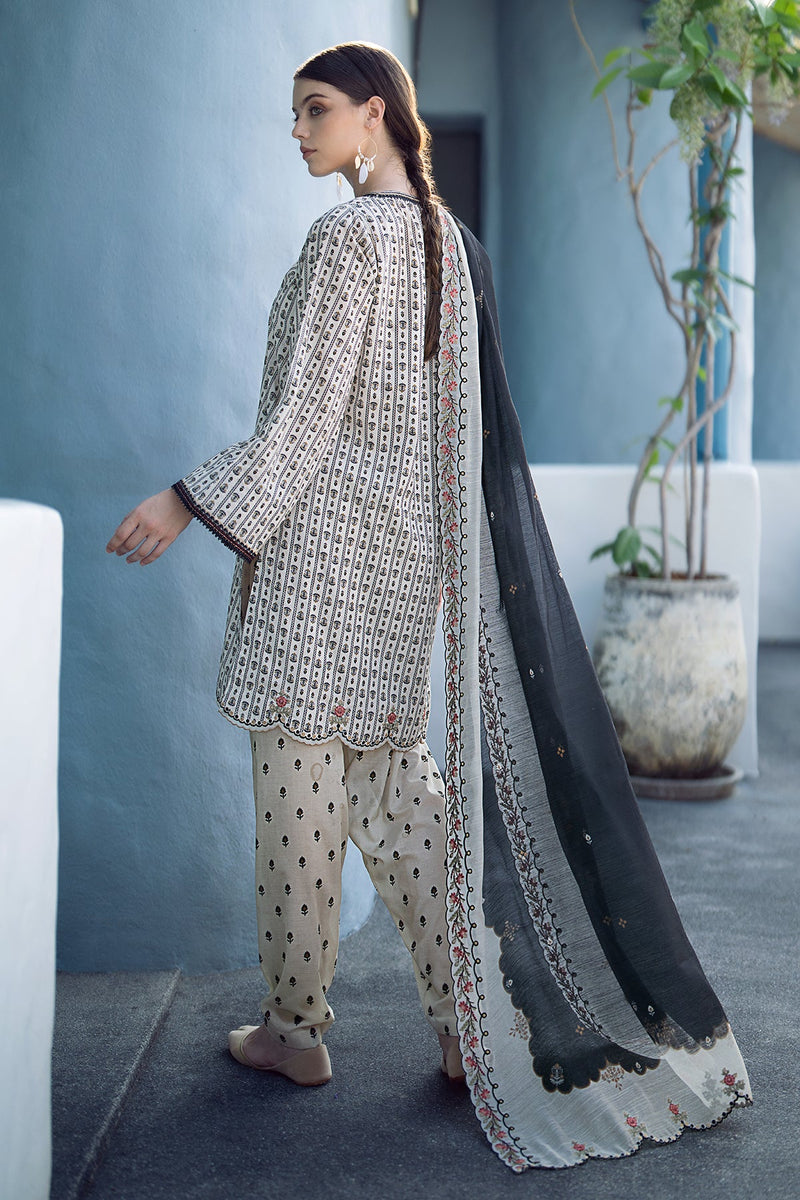 Baroque | Lawn Collection 24 | UF-555 -  Baroque Luxury - Original Designer Dress - House of Maryam