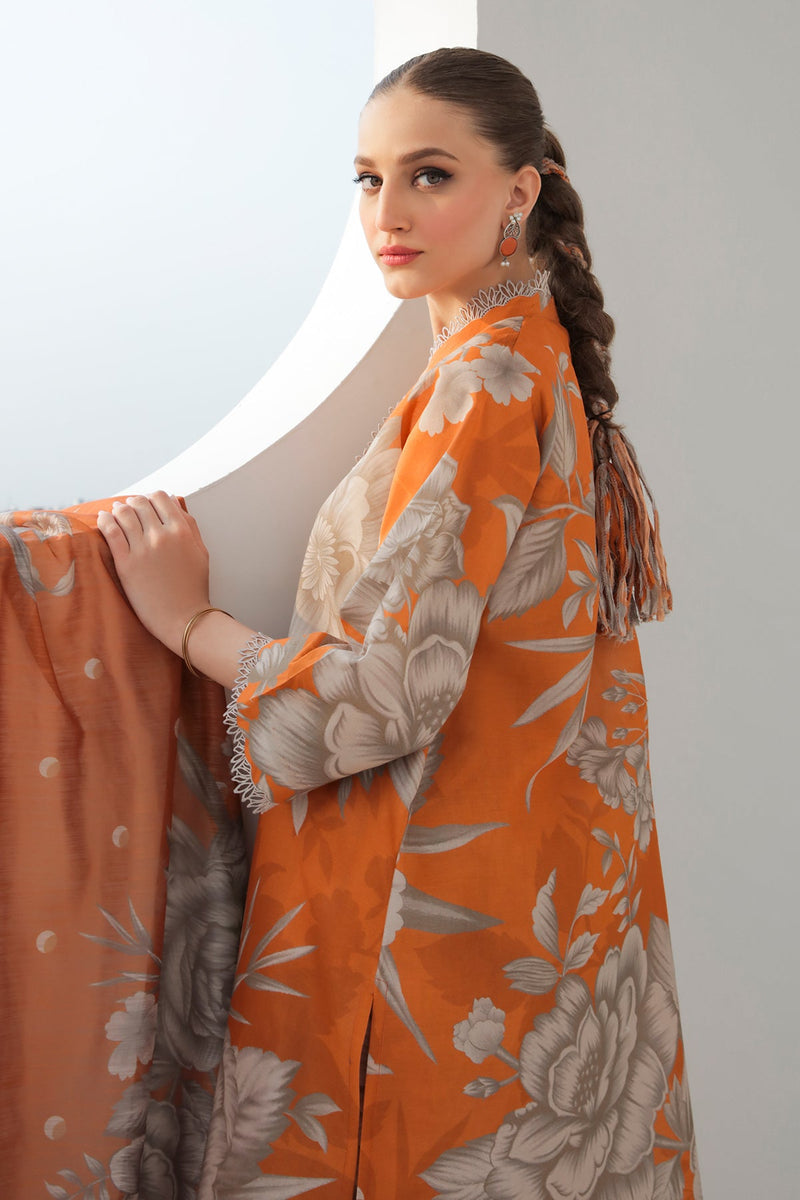 Baroque | Lawn Collection 24 | UF-312 -  Baroque Luxury - Original Designer Dress - House of Maryam