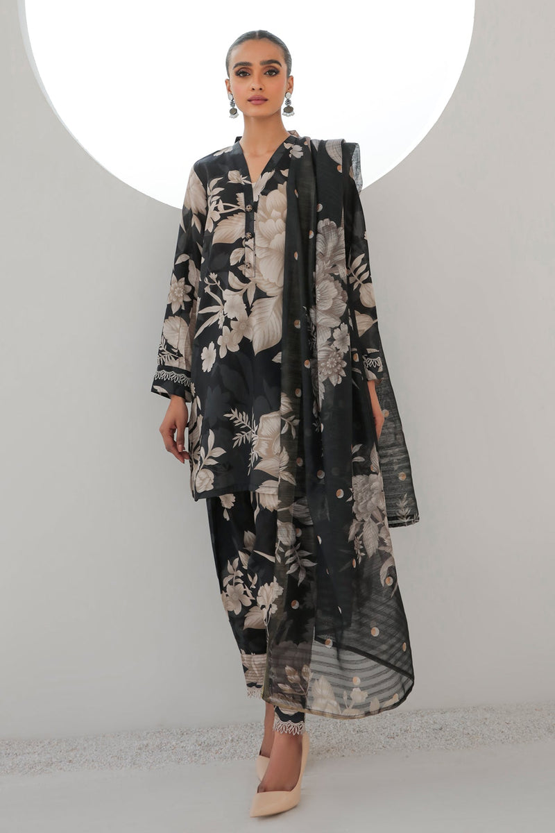 Baroque | Lawn Collection 24 | UF-313 -  Baroque Luxury - Original Designer Dress - House of Maryam