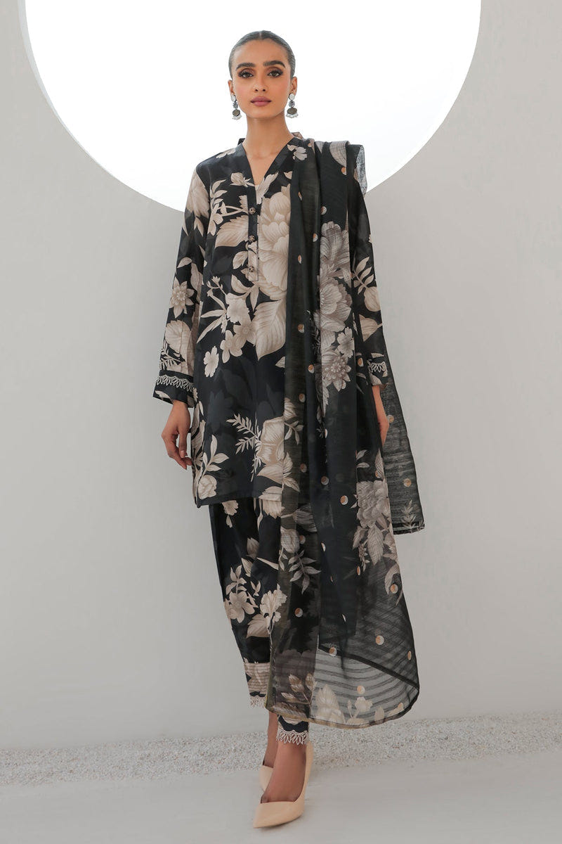 Baroque | Lawn Collection 24 | UF-313 -  Baroque Luxury - Original Designer Dress - House of Maryam