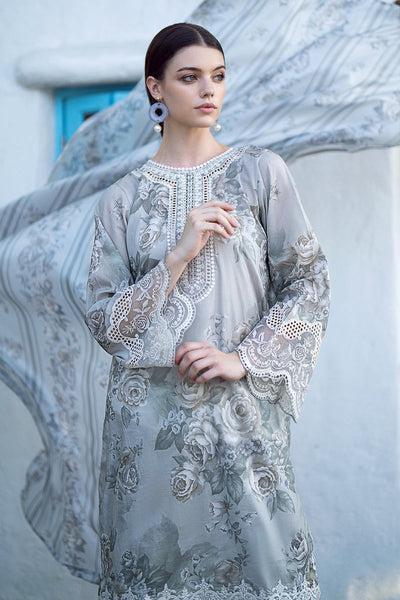 Baroque | Lawn Collection 24 | UF-557 -  Baroque Luxury - Original Designer Dress - House of Maryam