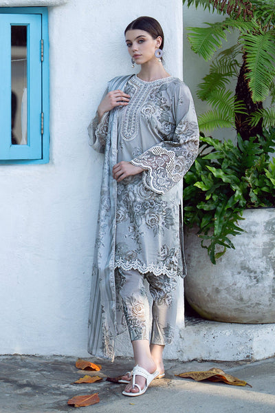Baroque | Lawn Collection 24 | UF-557 -  Baroque Luxury - Original Designer Dress - House of Maryam